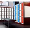 Adiroffice 12 in W, 12 in D, 72 in H, Steel ADI629-203-B-W-PKG-2 - alternate 4